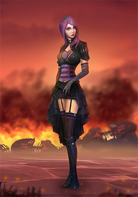 Poster Dark Lady